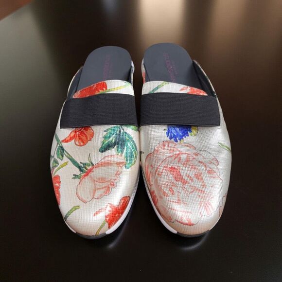 NWOB Cole Haan Women's Mule Floral Print Shoes Size 5 - Picture 1 of 7
